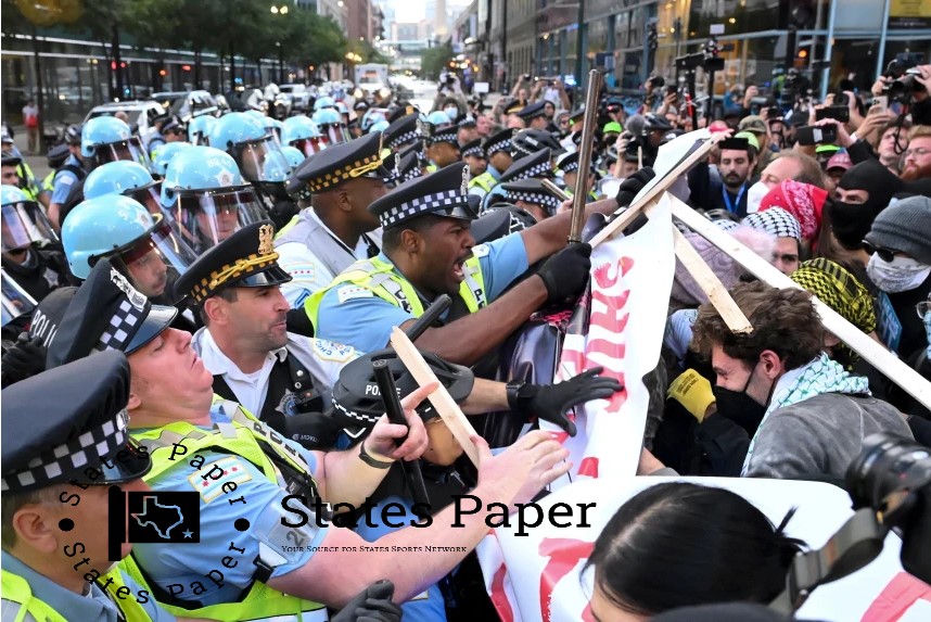 DNC protest ends with arrests after demonstrators refuse to disperse